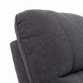 Fotel wypoczynkowy rozkładany z podnóżkiem elektryczny DIEGO szary nowoczesny