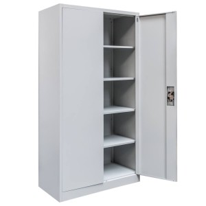 Szafa gospodarcza metalowa, pracownicza BHP 2-drzwiowa 90x45x185cm