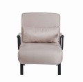 Sofa amerykanka New York beżowa jednoosobowa z funkcją spania
