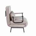 Sofa amerykanka New York beżowa jednoosobowa z funkcją spania