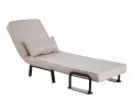 Sofa amerykanka New York beżowa jednoosobowa z funkcją spania