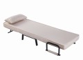 Sofa amerykanka New York beżowa jednoosobowa z funkcją spania