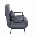 Sofa amerykanka New York szara jednoosobowa z funkcją spania