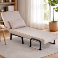 Sofa amerykanka New York beżowa jednoosobowa z funkcją spania