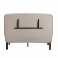 Sofa amerykanka New York beżowa dwuosobowa z funkcją spania